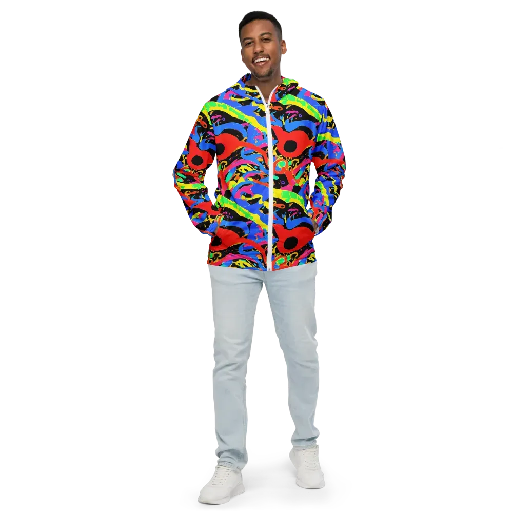 Orbit Opus on Men's Windbreaker — Front