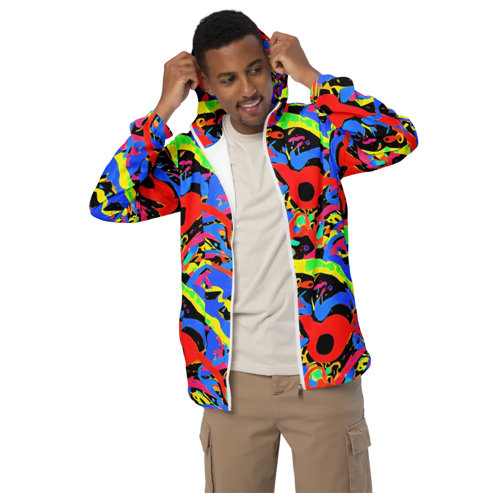 Orbit Opus on Men's Windbreaker — Front