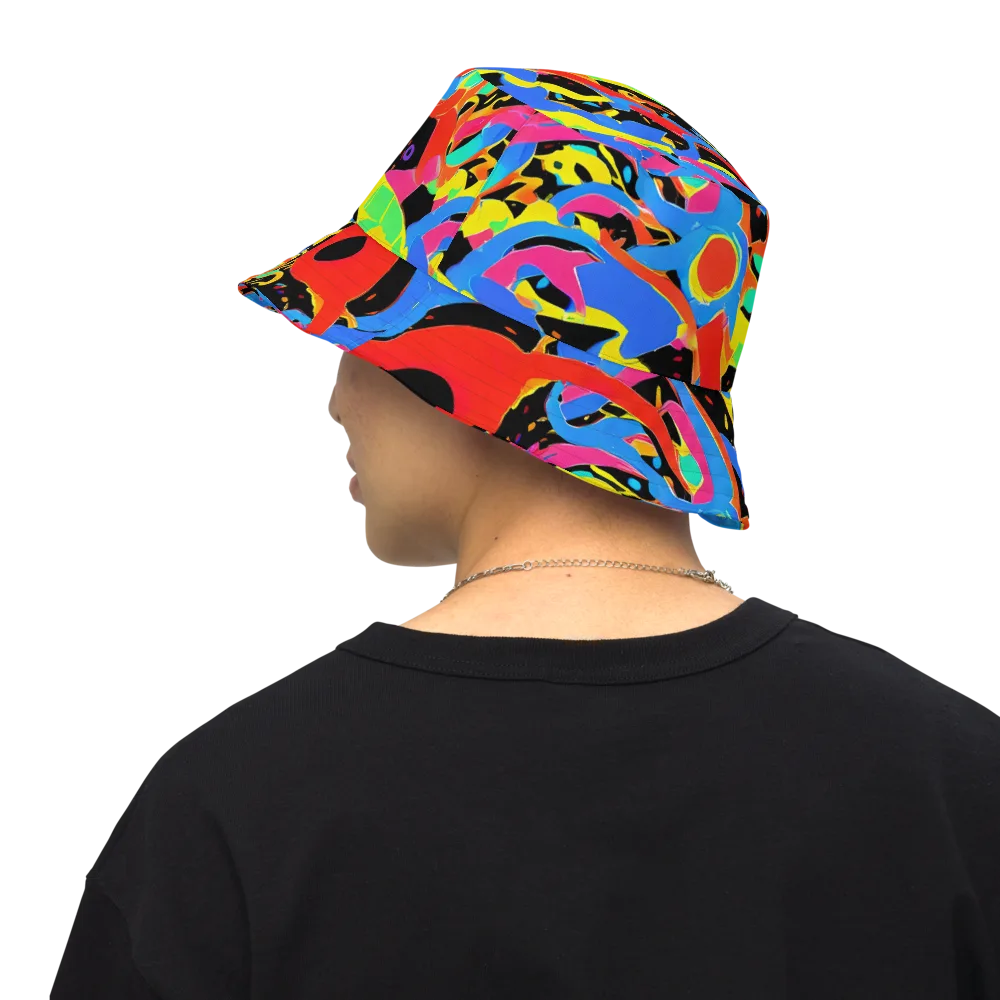Orbit Opus on Reversible Bucket Hat — Back Inside