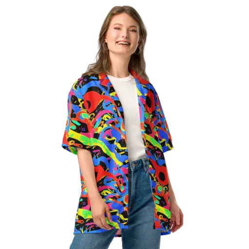 Orbit Opus on a Button Shirt