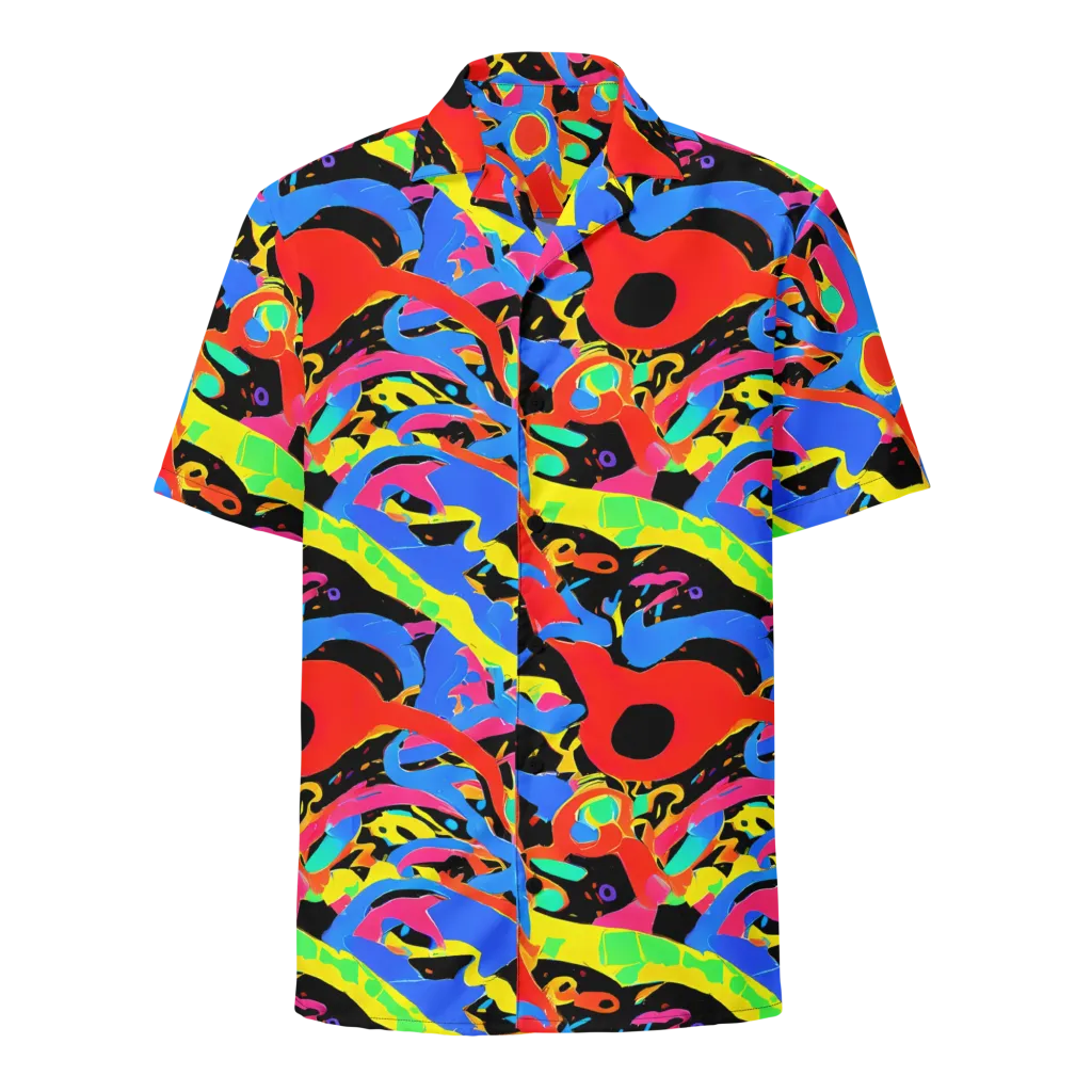 Orbit Opus on Button Shirt — Front