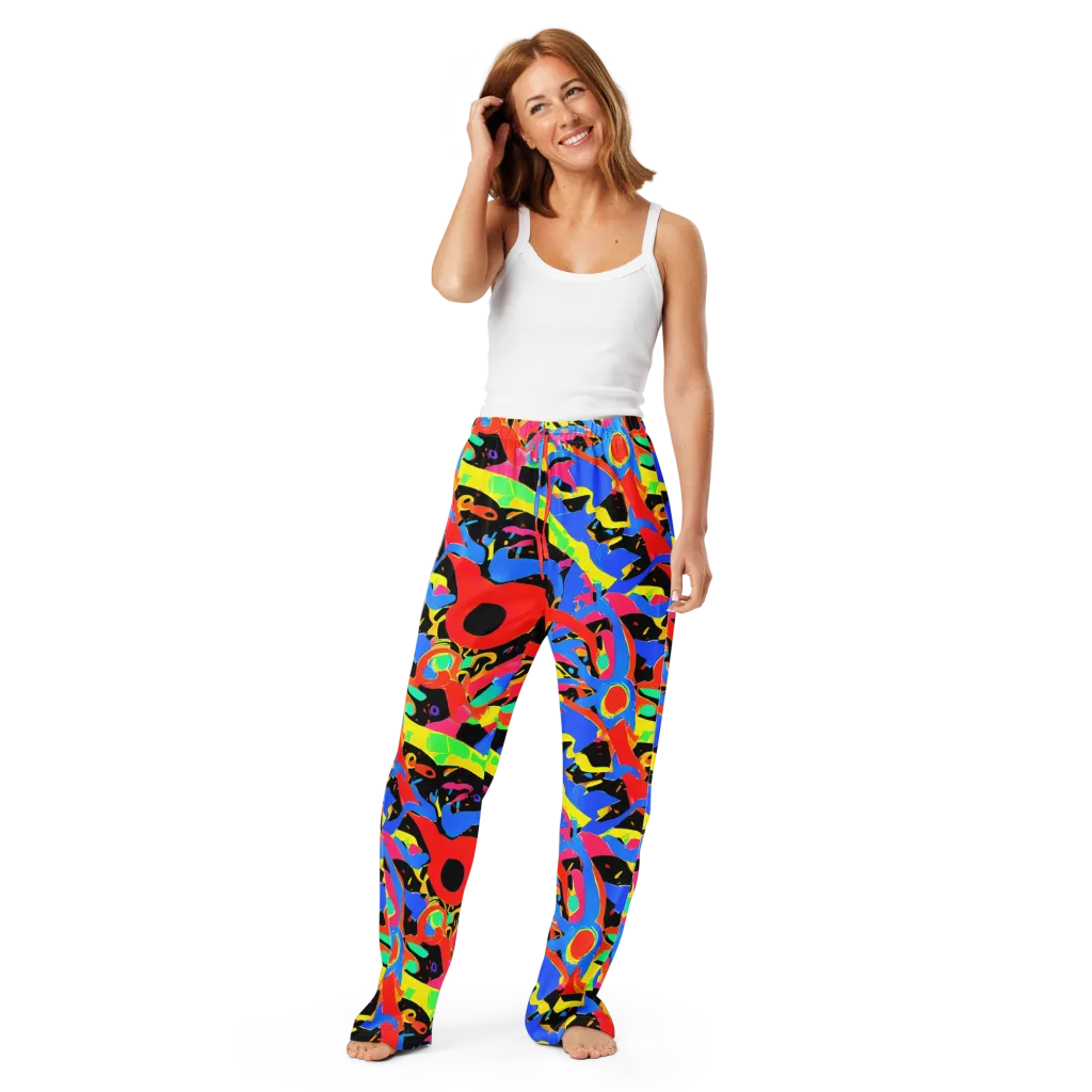 Orbit Opus on Women's Pajama Pants — Front