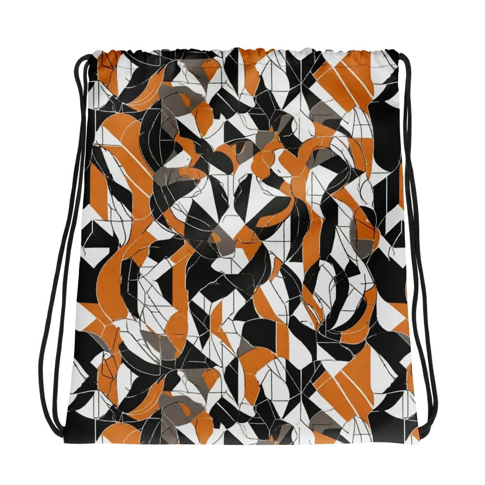 Ember Facet on Drawstring Bag — Photo