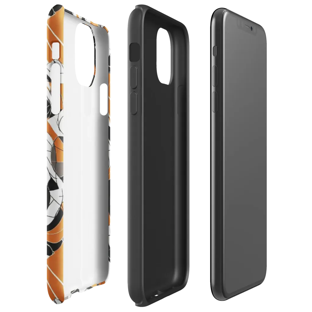 Ember Facet on Tough Case for iPhone® — Right