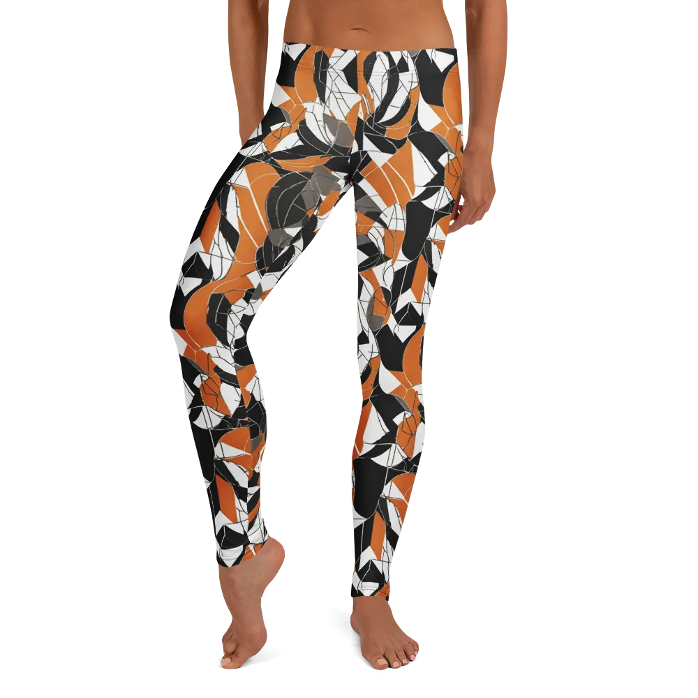 Ember Facet on Leggings — Front