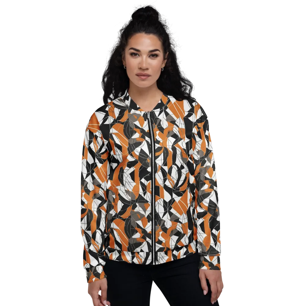 Ember Facet on Bomber Jacket — Front