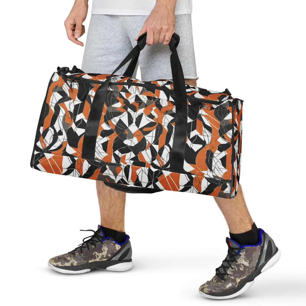 Ember Facet on Duffle Bag — Front