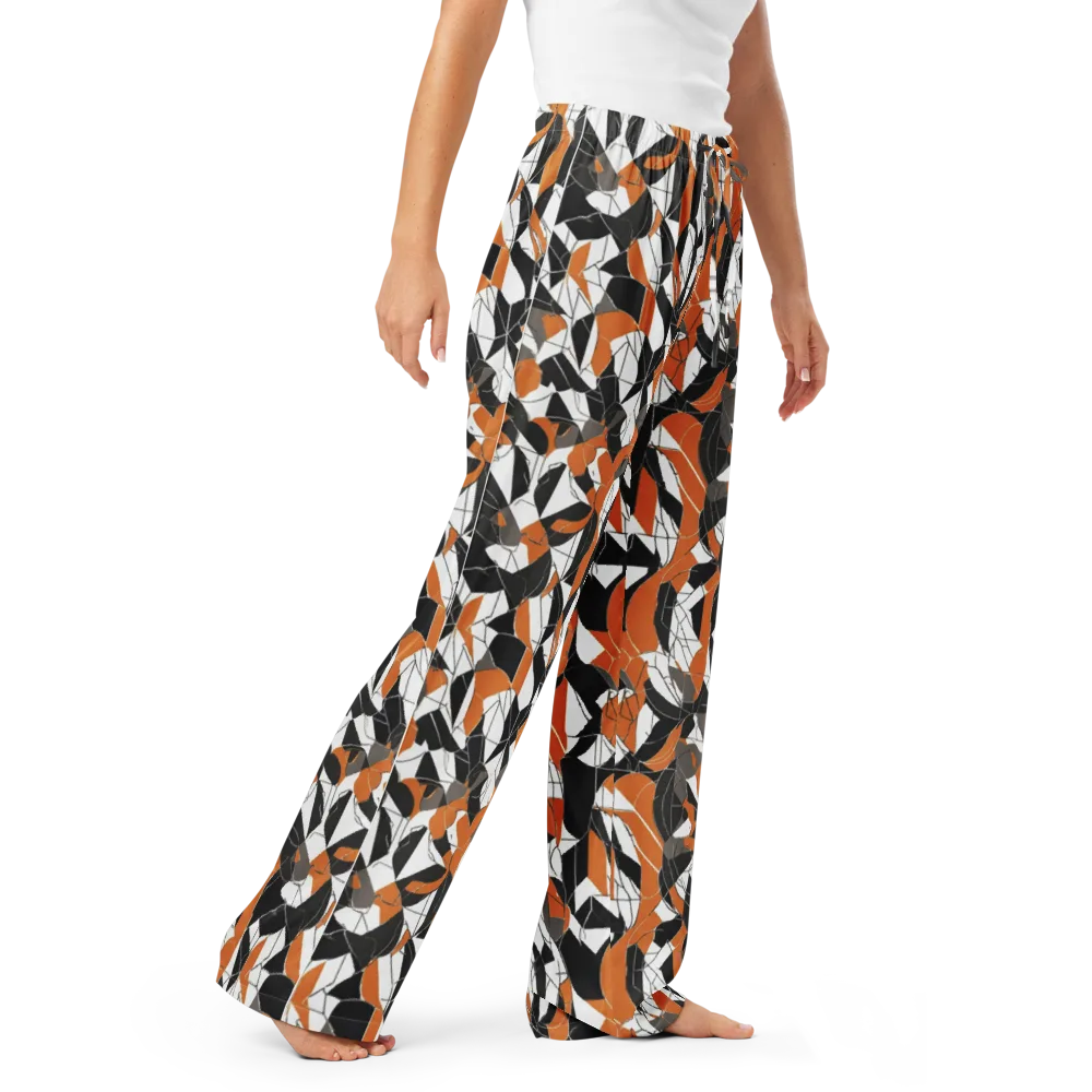 Ember Facet on Women's Pajama Pants — Right Front