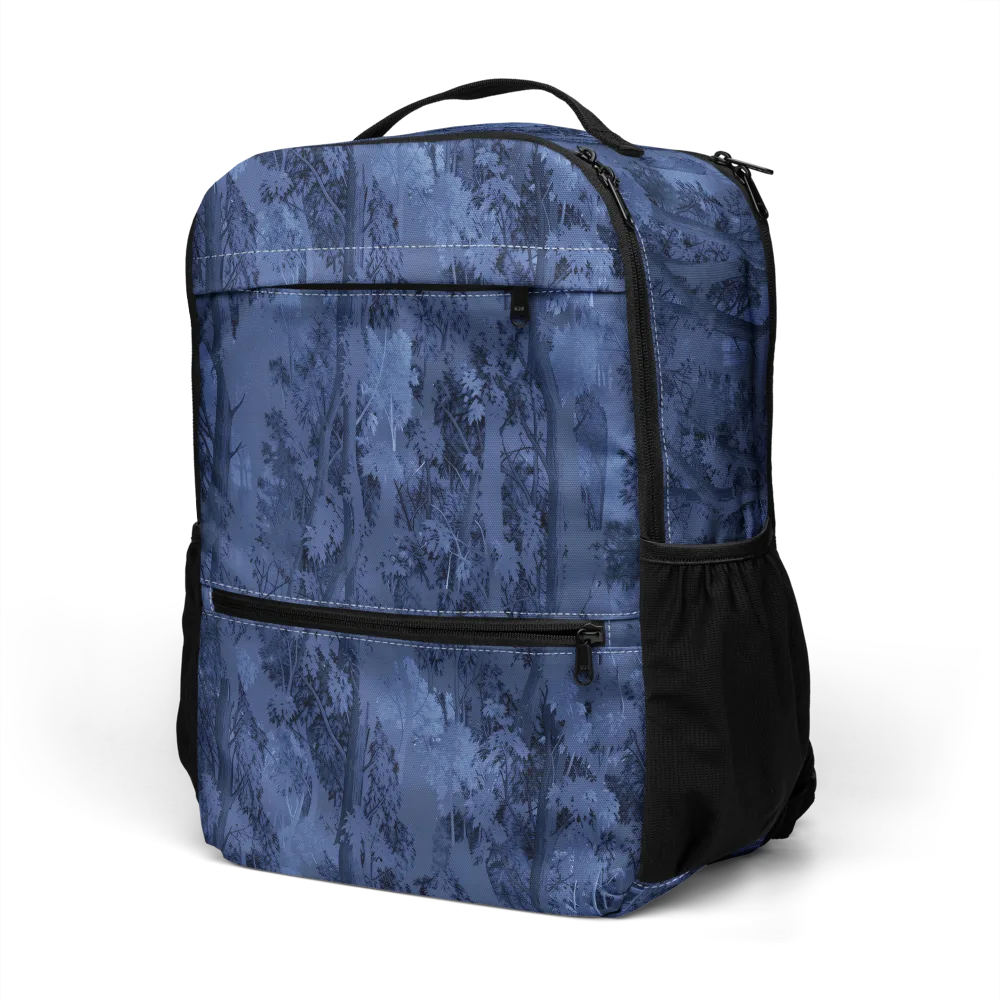 Nocturne Grove on Utility Backpack — Left Front