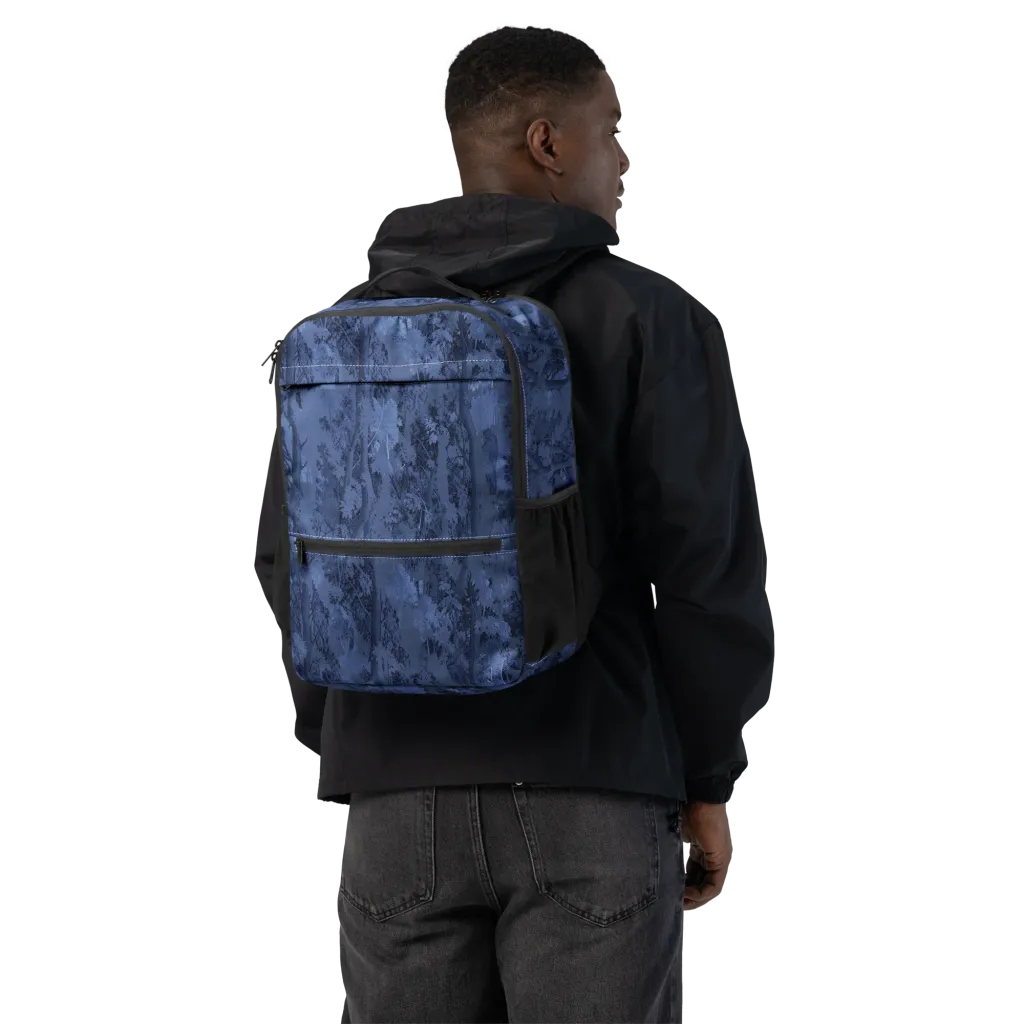 Nocturne Grove on Utility Backpack — Back
