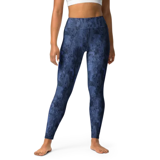 Nocturne Grove on a Yoga Leggings