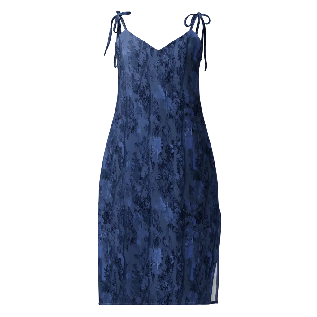 Nocturne Grove on Slip Dress — Front