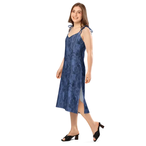 Nocturne Grove on a Slip Dress