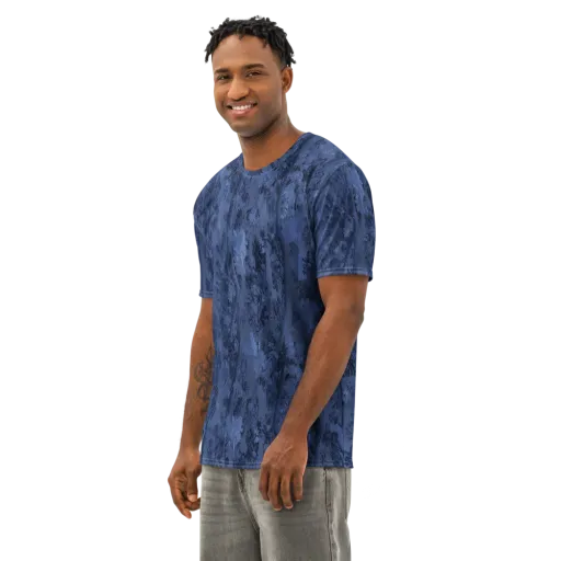 Nocturne Grove on a Men's Cotton Crew Neck T-Shirt