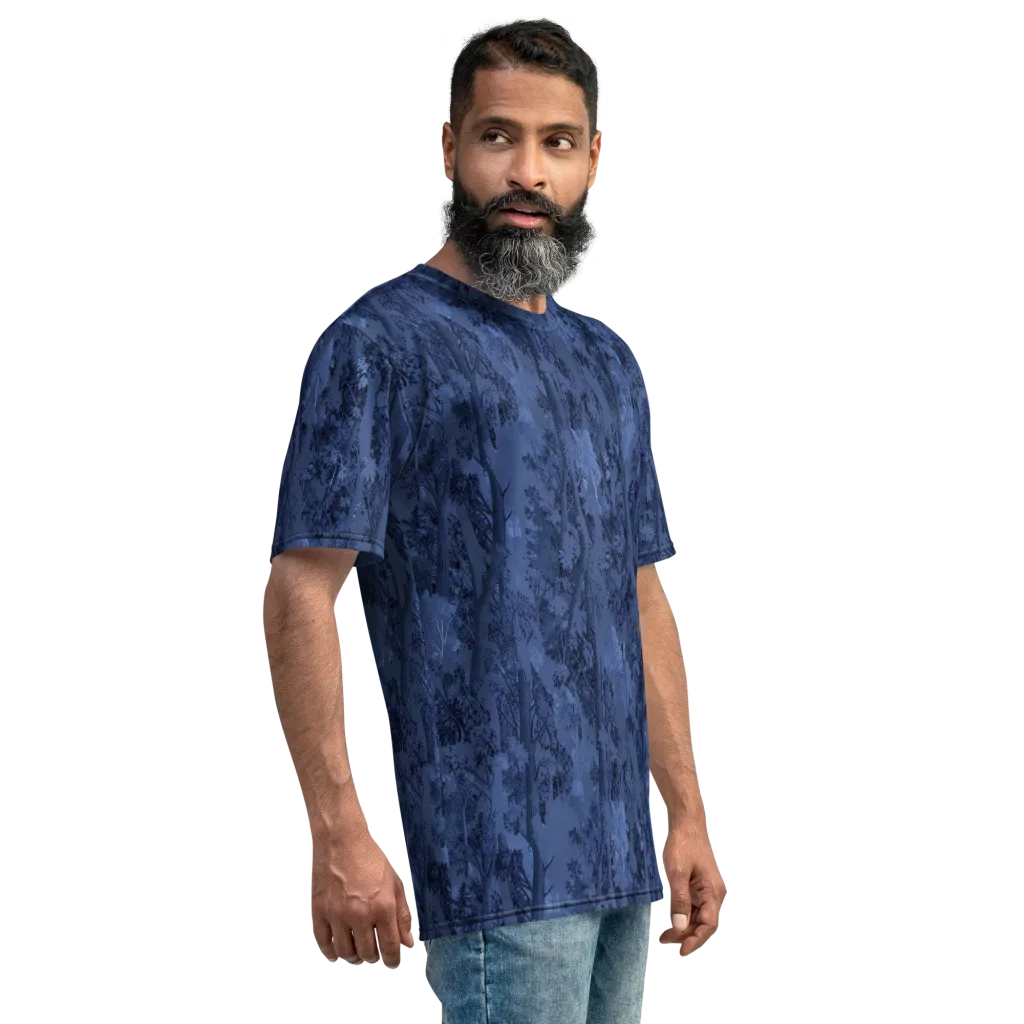 Nocturne Grove on Men's Crew Neck T-Shirt — Right