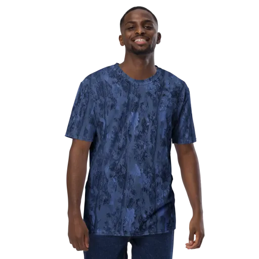 Nocturne Grove on a Men's Crew Neck T-Shirt