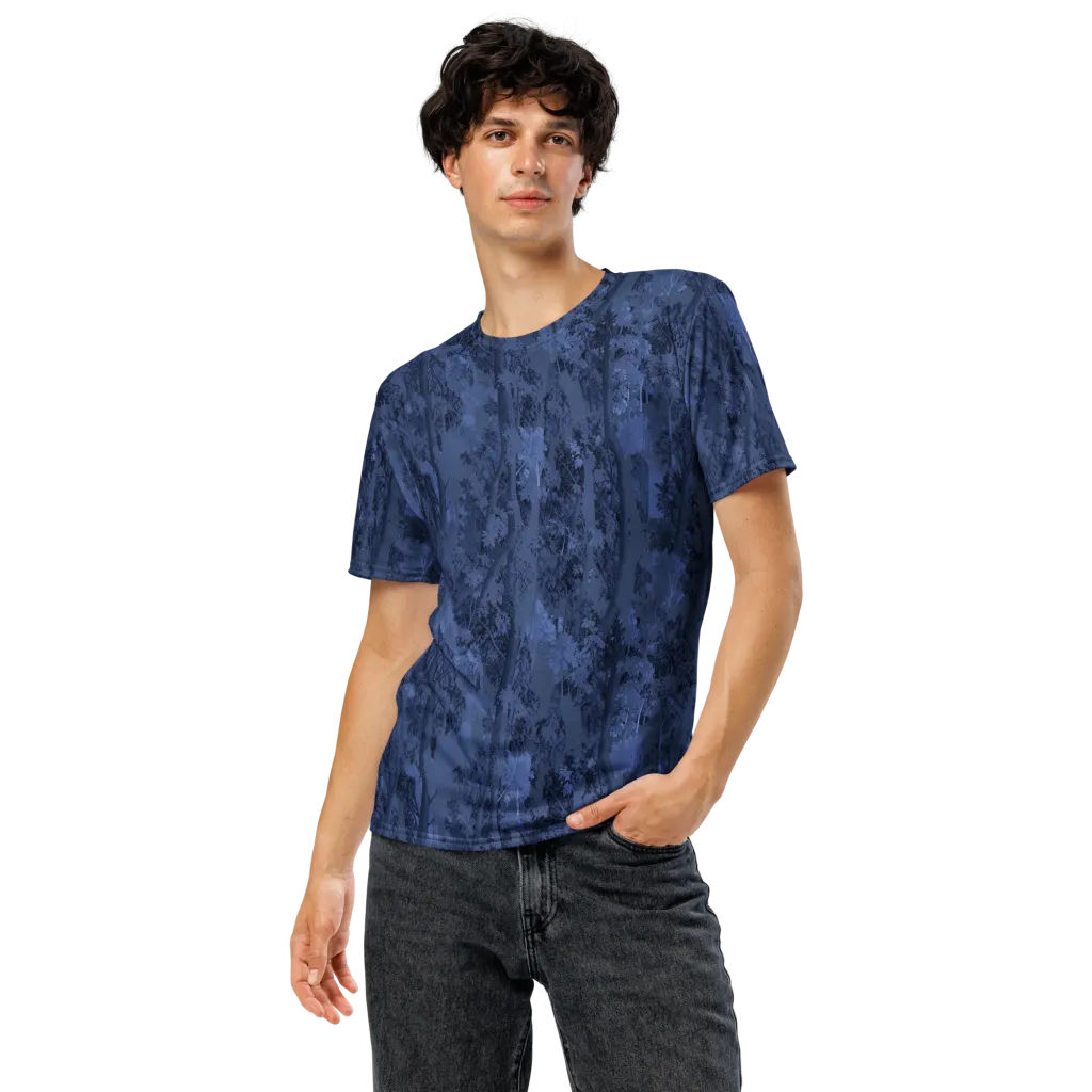 Nocturne Grove on Men's Crew Neck T-Shirt — Front