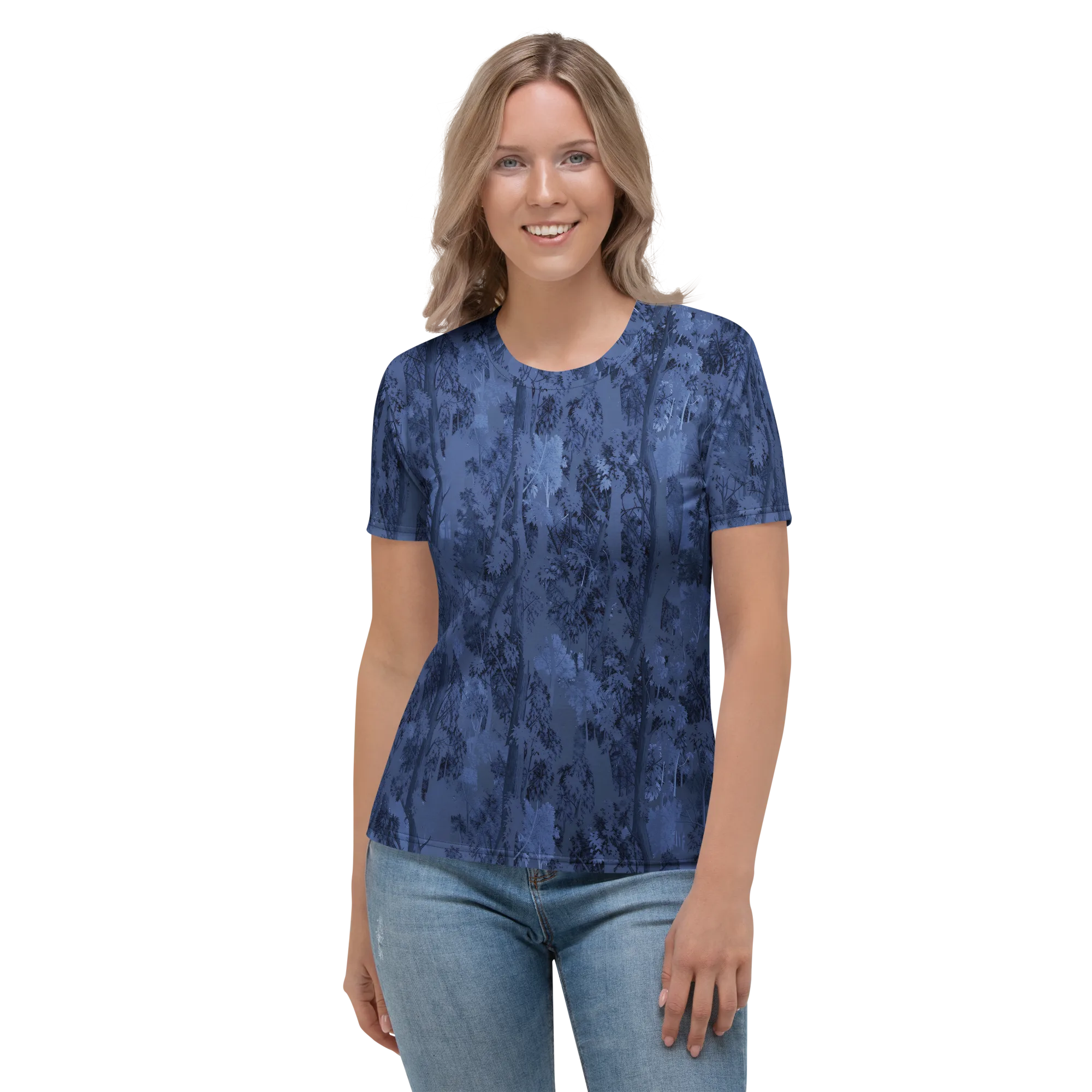 Nocturne Grove on Women's Crew Neck T-Shirt — Front