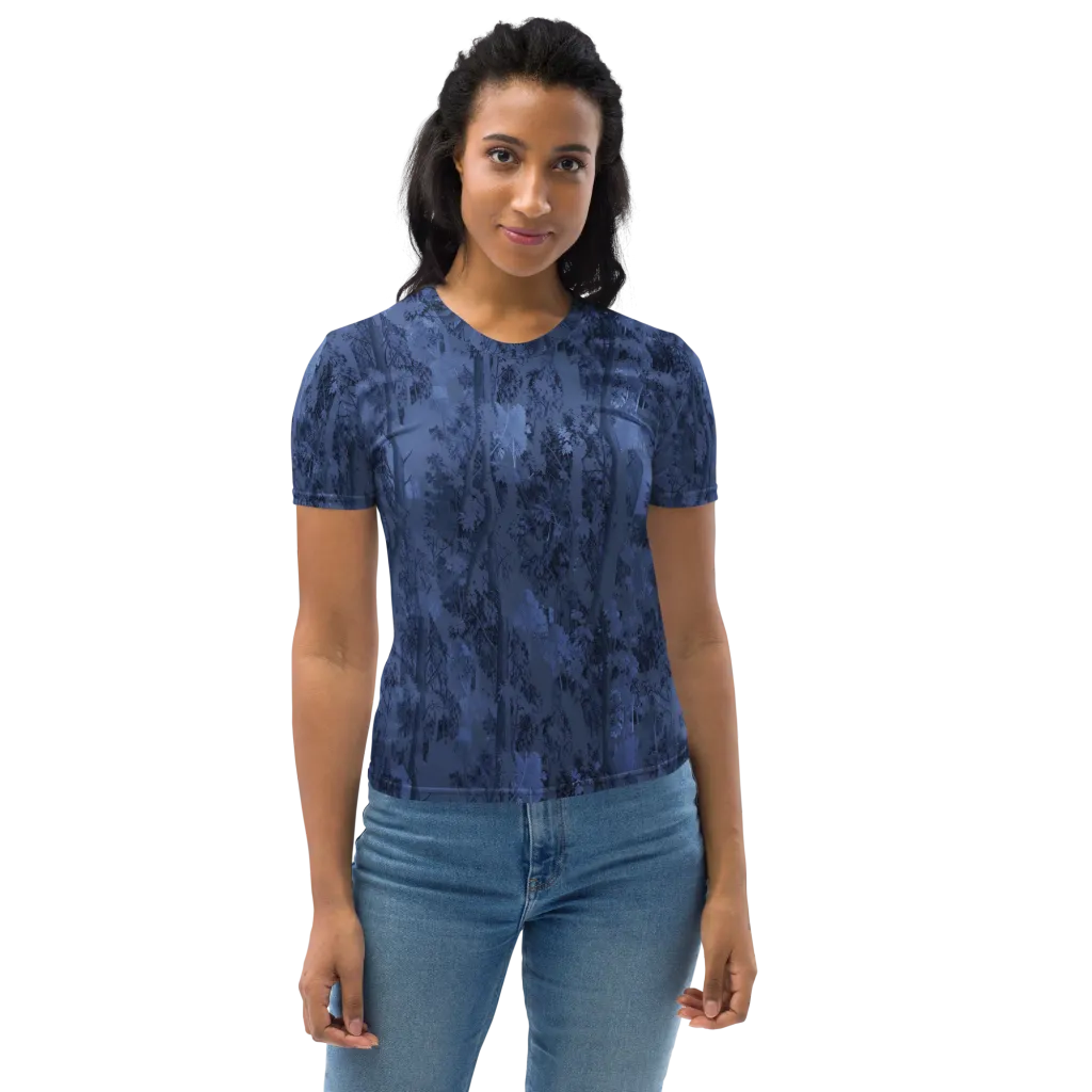 Nocturne Grove on Women's Crew Neck T-Shirt — Front