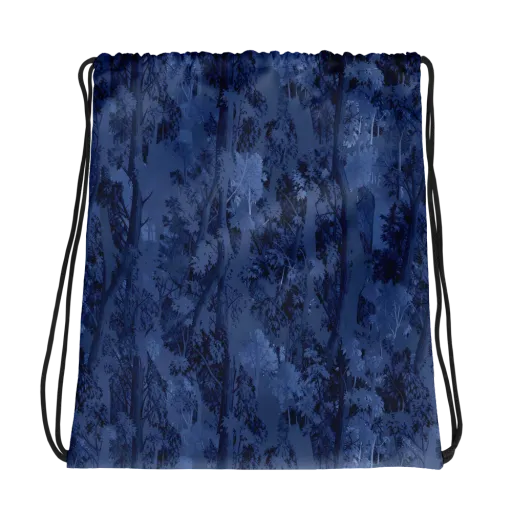 Nocturne Grove on a Drawstring Bag