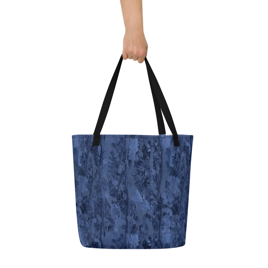 Nocturne Grove on Large Tote Bag W/ Pocket — Front