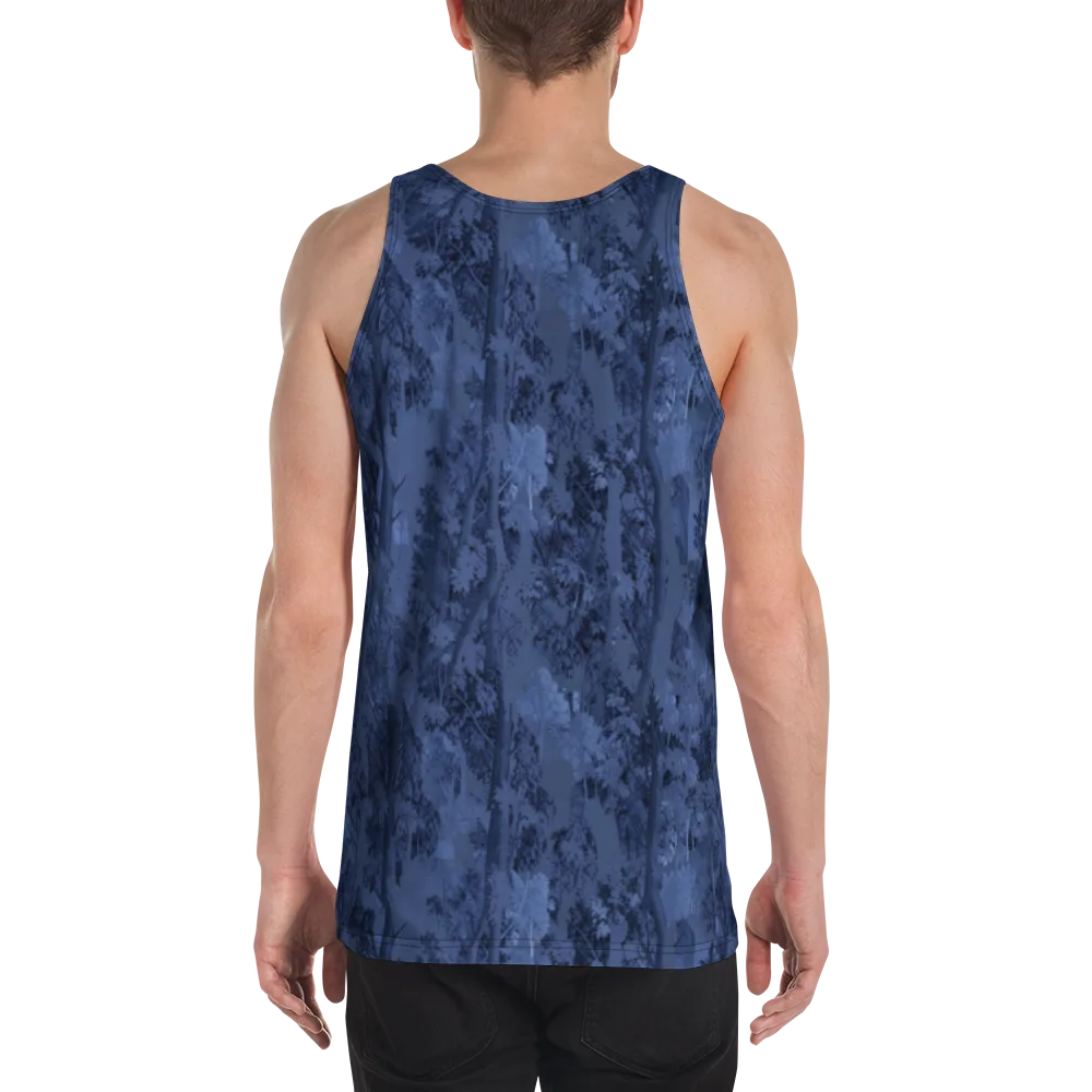 Nocturne Grove on Men's Tank Top — Back