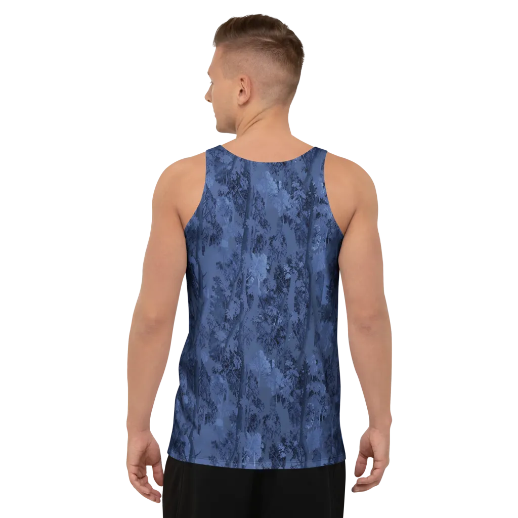 Nocturne Grove on Men's Tank Top — Back