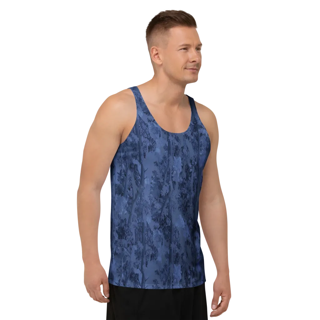 Nocturne Grove on Men's Tank Top — Right Front