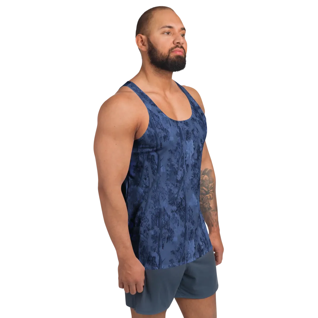 Nocturne Grove on Men's Tank Top — Right Front