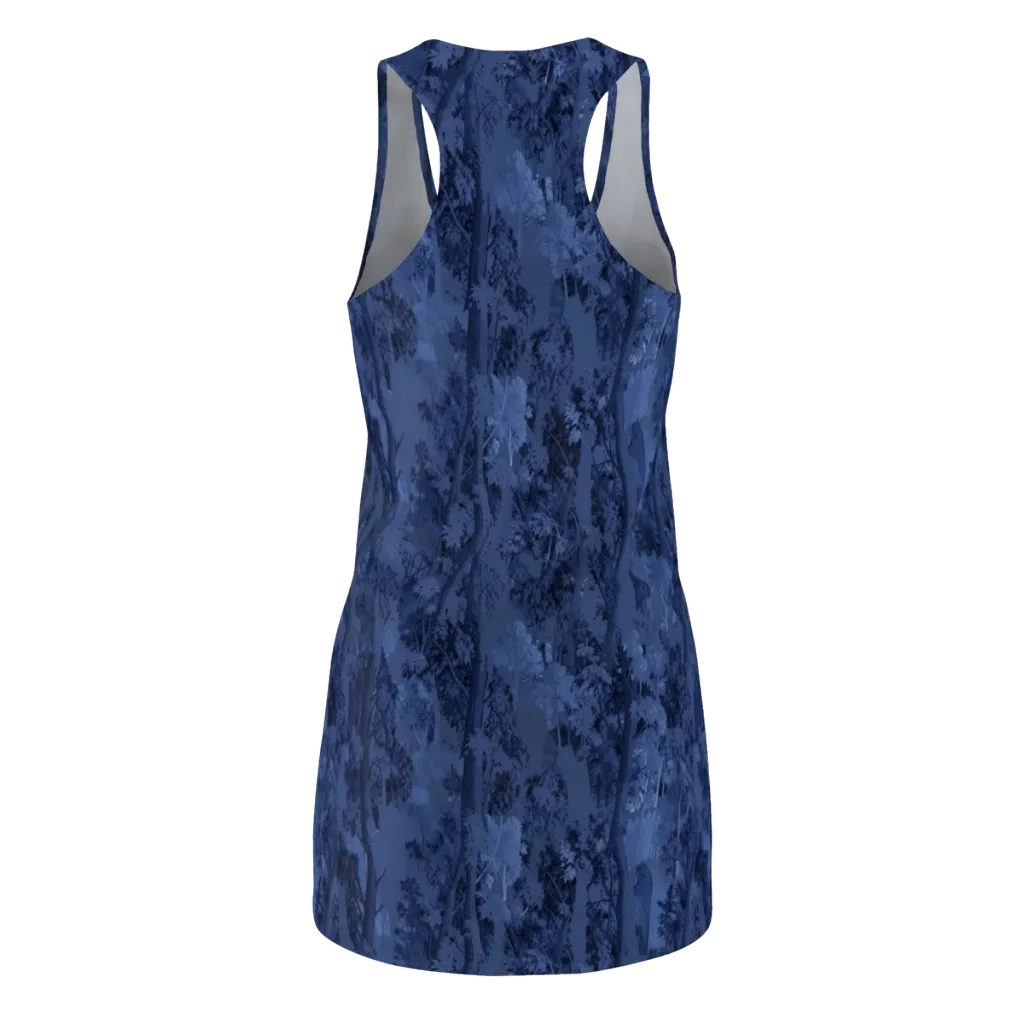 Nocturne Grove on Racerback Dress — Back