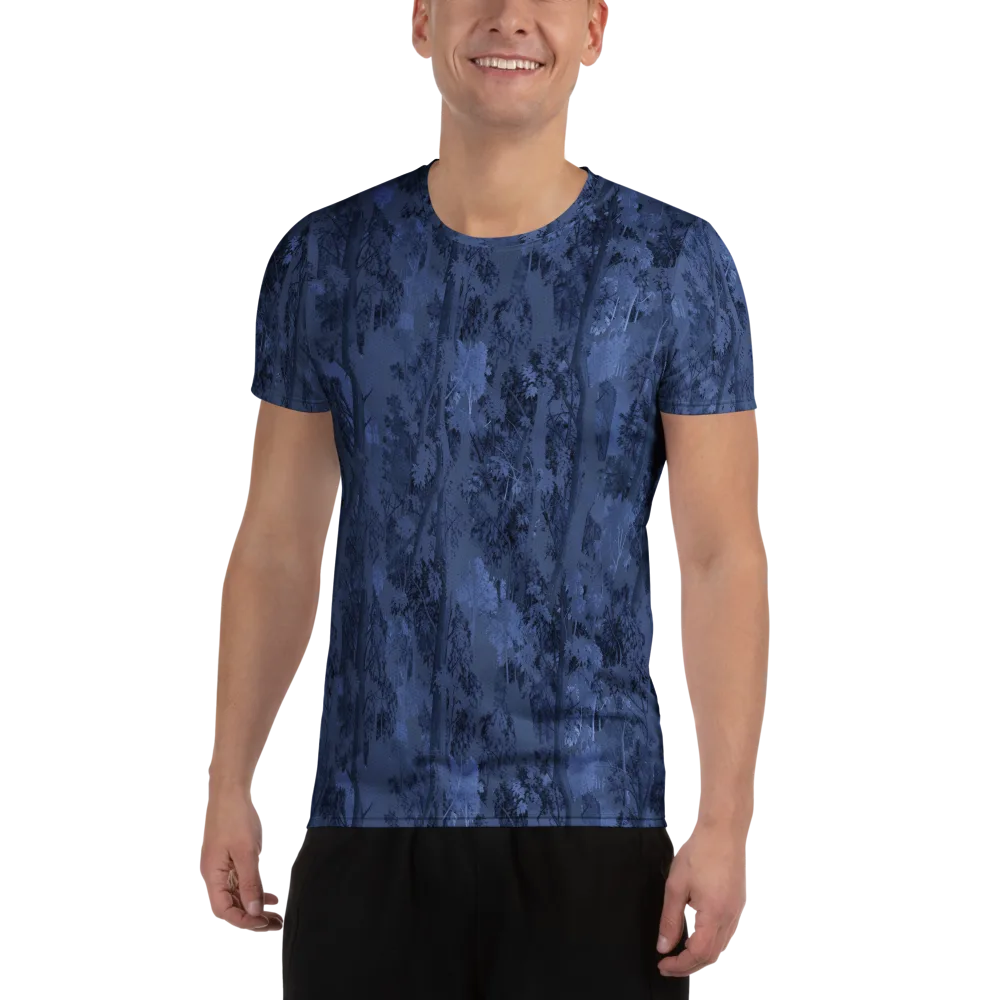 Nocturne Grove on Men's Athletic T-Shirt — Front
