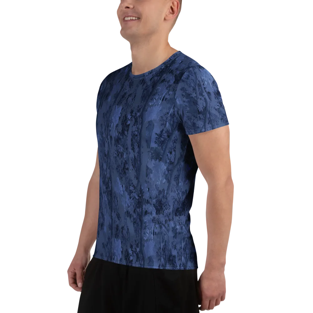 Nocturne Grove on Men's Athletic T-Shirt — Left