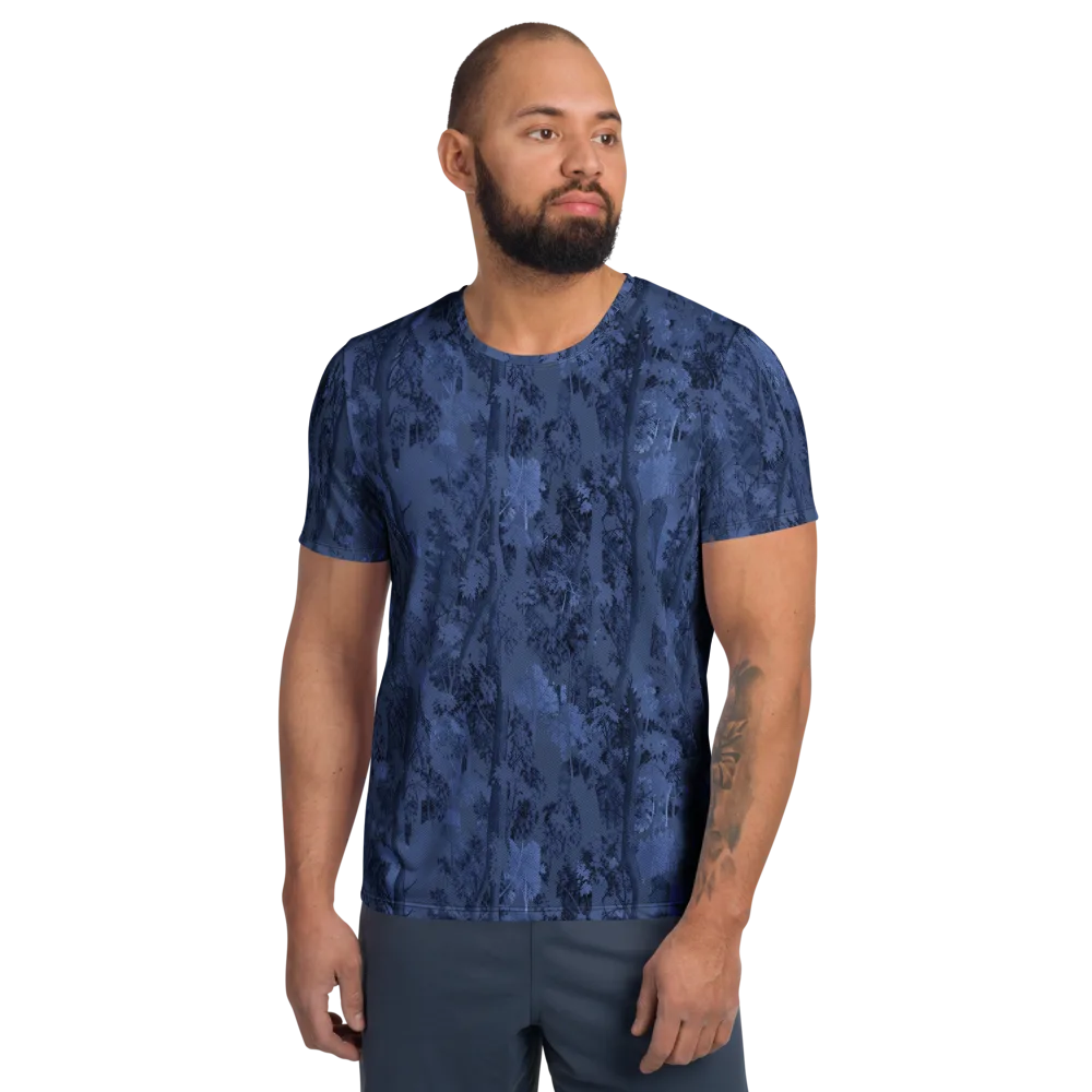 Nocturne Grove on Men's Athletic T-Shirt — Front