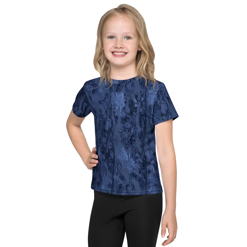 Nocturne Grove on Kids Crew Neck T-Shirt — Front
