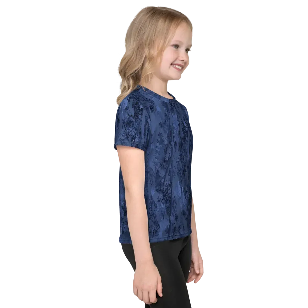 Nocturne Grove on Kids Crew Neck T-Shirt — Right