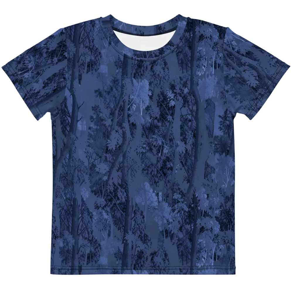Nocturne Grove on Kids Crew Neck T-Shirt — Front