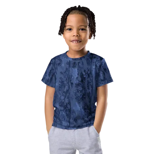Nocturne Grove on a Kids Crew Neck T-Shirt