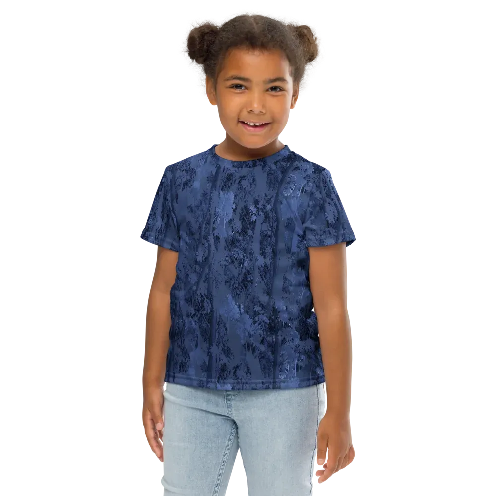 Nocturne Grove on Kids Crew Neck T-Shirt — Front