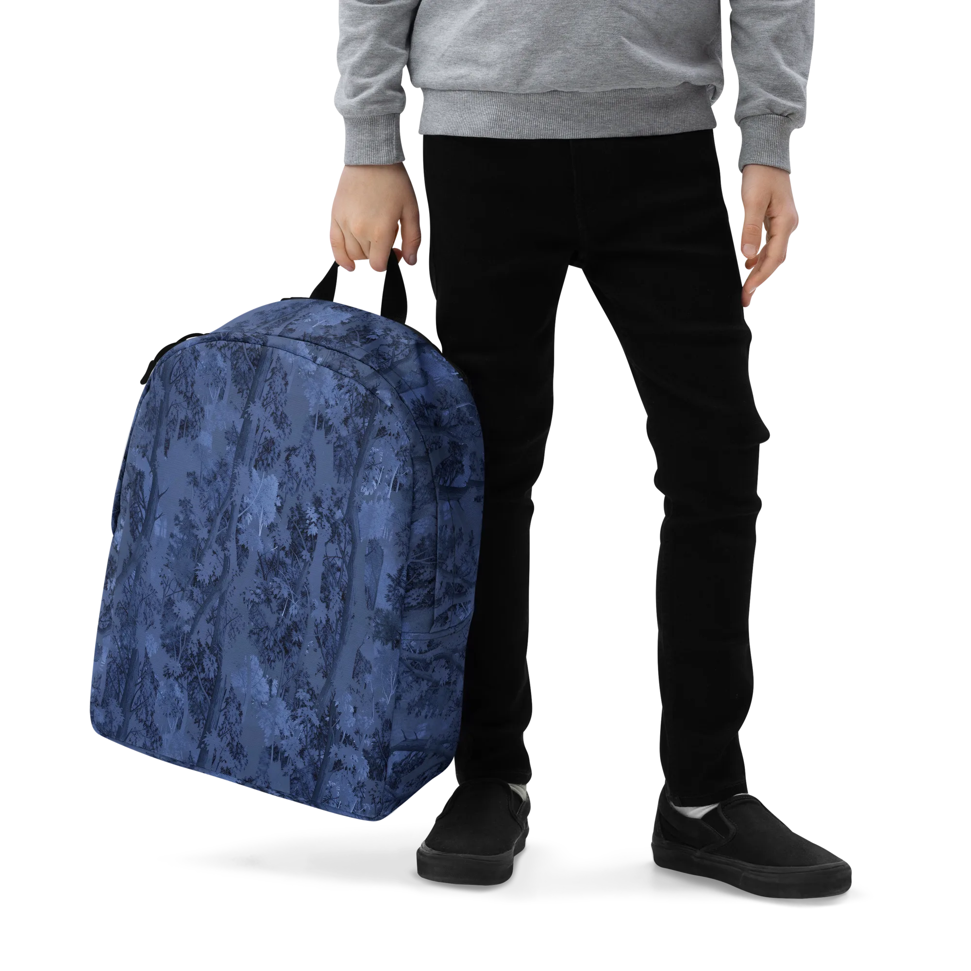 Nocturne Grove on Minimalist Backpack — Zoomed-in