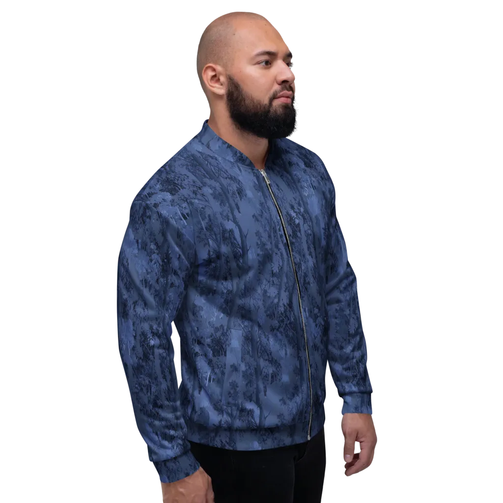 Nocturne Grove on Bomber Jacket — Right
