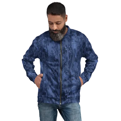 Nocturne Grove on a Bomber Jacket