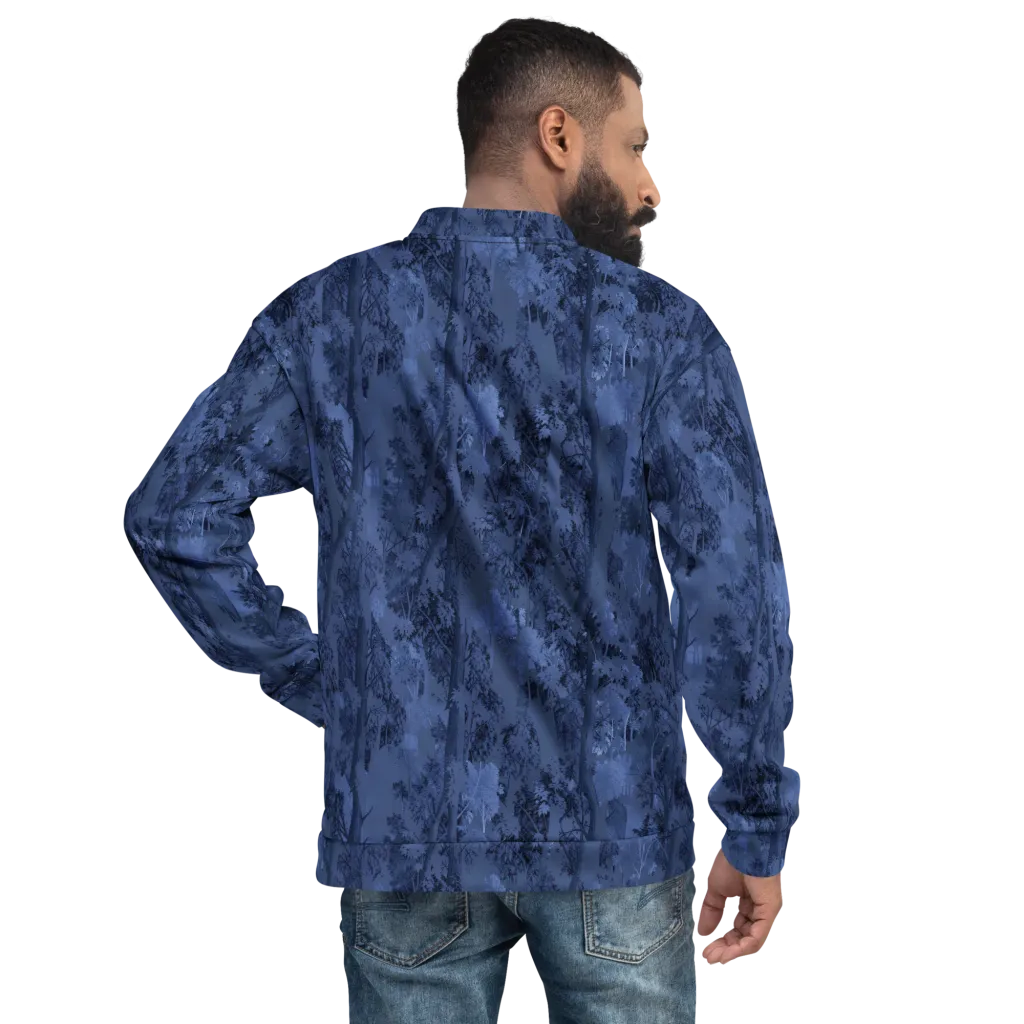 Nocturne Grove on Bomber Jacket — Back