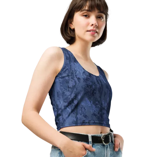 Nocturne Grove on a Crop Top