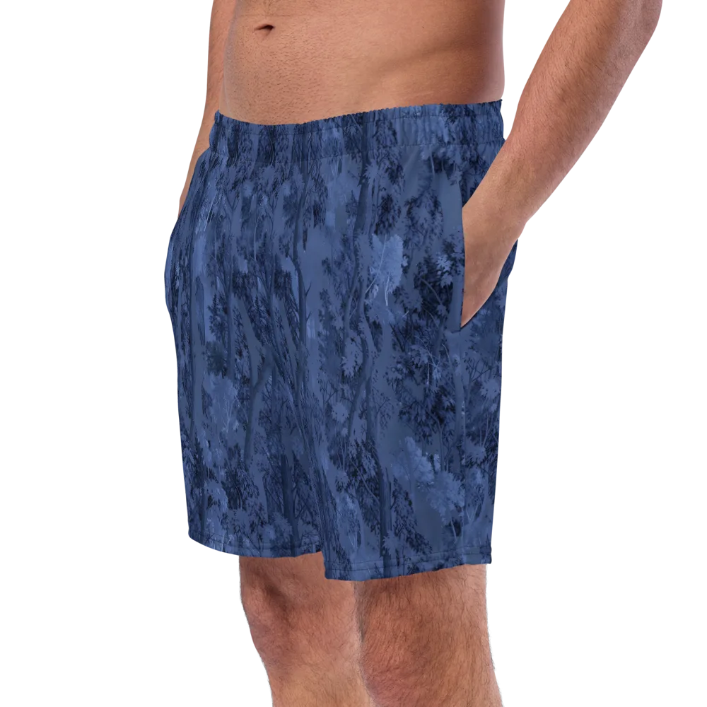 Nocturne Grove on Swim Trunks — Left Front