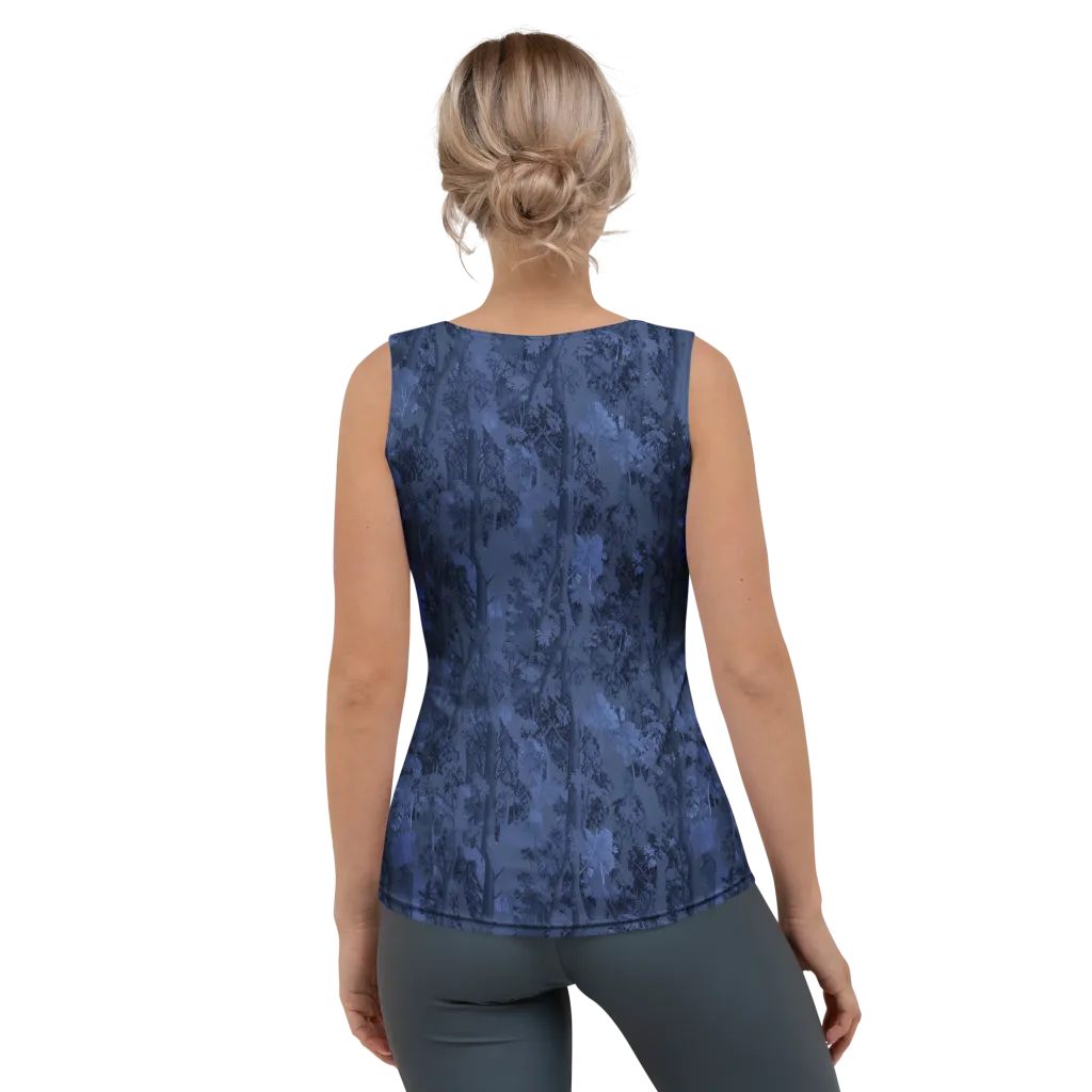 Nocturne Grove on Women's Tank Top — Back