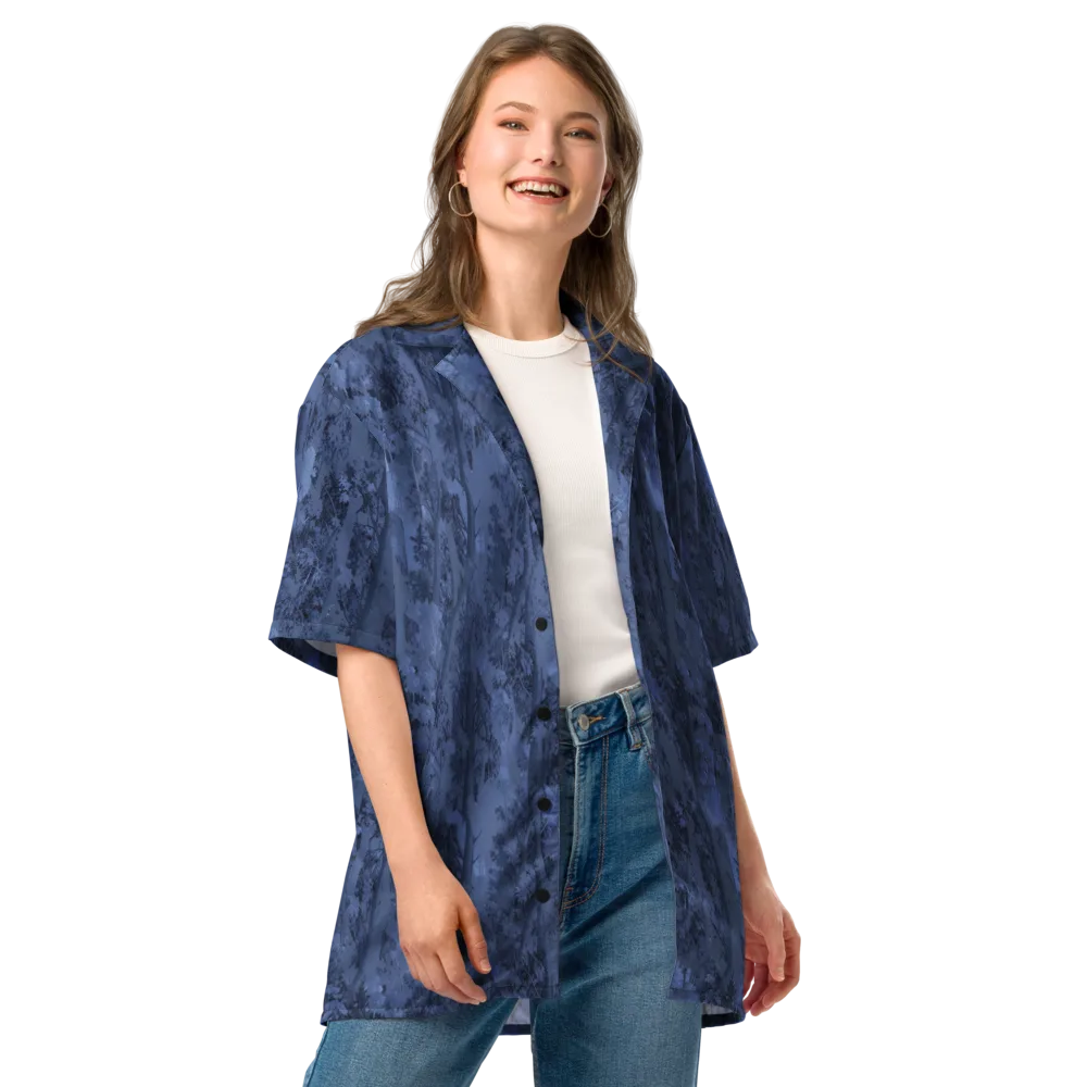 Nocturne Grove on Button Shirt — Front