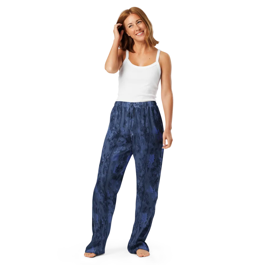 Nocturne Grove on Women's Pajama Pants — Front