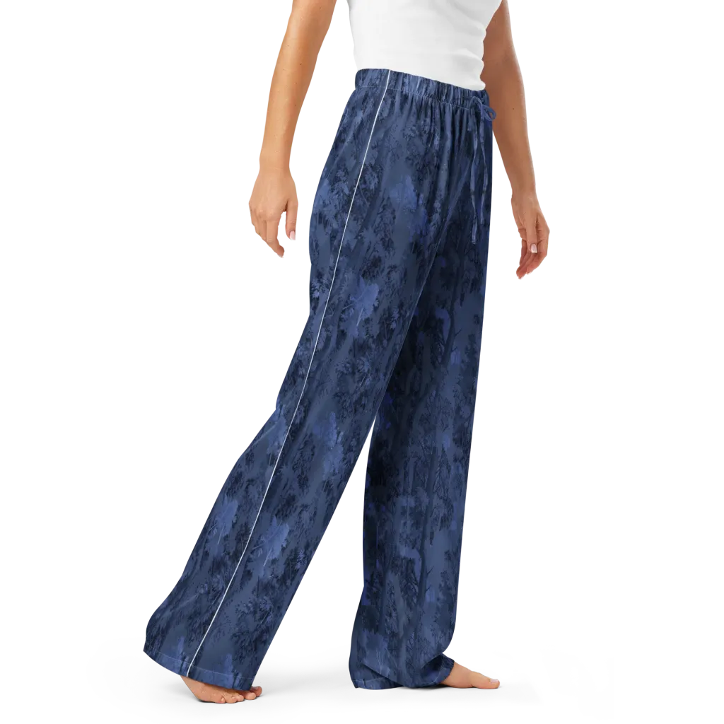 Nocturne Grove on Women's Pajama Pants — Right Front