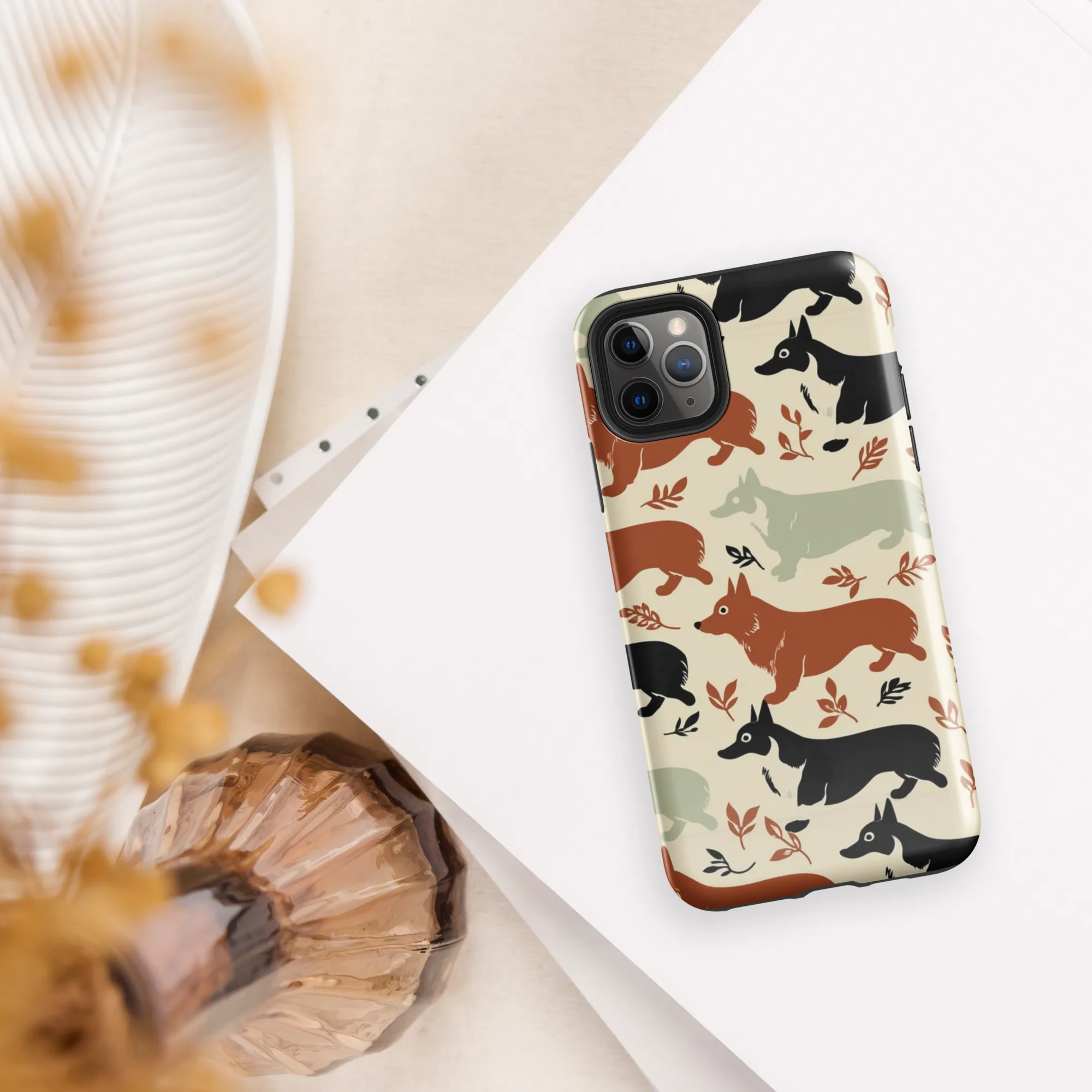Cedar Canine on Tough Case for iPhone® — Front