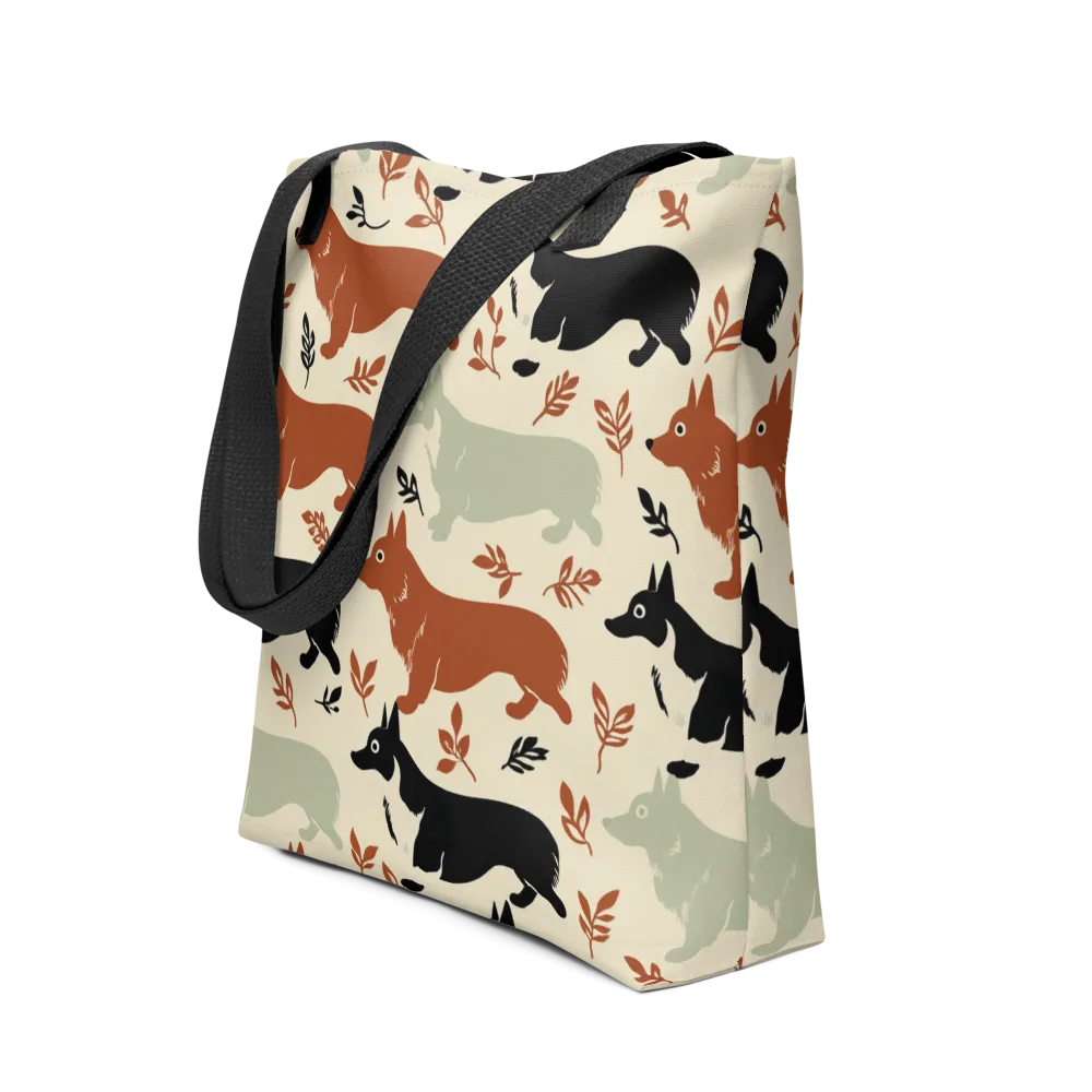 Cedar Canine on Tote Bag — Front